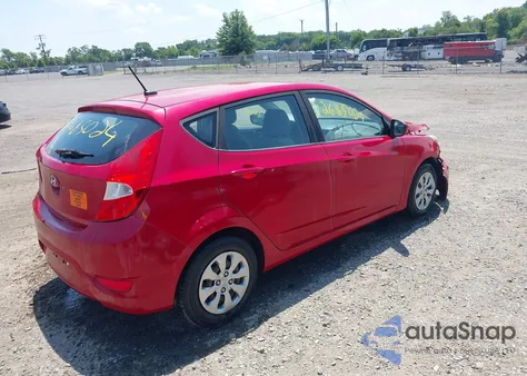 2017 Hyundai Accent Se из США, поврежденный, VIN KMHCT5AEXHU340512